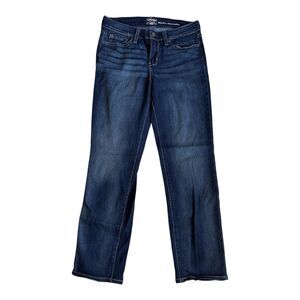 Signature By Levi Strauss & Co Gold, Denim Mid-Rise Slim Cuffed Jeans Size 6-W28